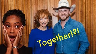 FIRST TIME REACTING TO  Cody Johnson and Reba McEntire Perform Whoevers In New England [upl. by Naasar552]