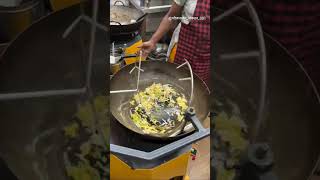 Automatic Chowmin making machine  food shortsviral shortsvideo [upl. by Nilyad]