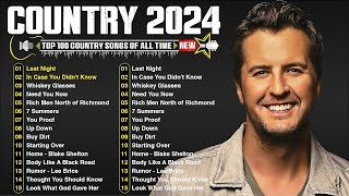 Country Music Playlist 2024 Luke Combs Morgan Wallen Brett Young Kane Brown Jason Aldean [upl. by Ykceb]