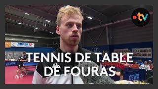 Tennis de table  les ambitions du club de Fouras [upl. by Alliuqal421]