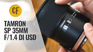 Tamron SP 35mm f14 Di USD lens review with samples Fullframe amp APSC [upl. by Nodnyl]