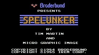 Spelunker  NES Gameplay [upl. by Rolph479]