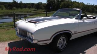 1970 Olds 442 Pace Car convertible  MyRodcom [upl. by Ailemor]