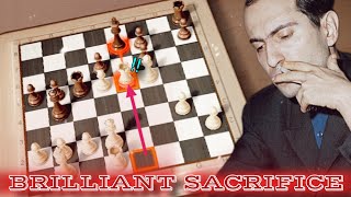 Pengorbanan Brilliant ‼️ lagi lagi dipertontonkan Mikhail Tal [upl. by Vanni221]