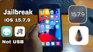 Jailbreak iOS 1579  iOS 15 Rootful Not USB Boot for iPhone 788X On Windows [upl. by Ielerol]