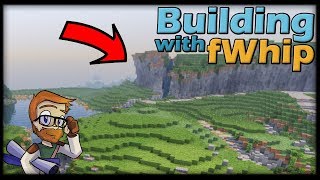 Building with fWhip  CUSTOM MOUNTAIN BIOME 99 MINECRAFT Lets Play 112 Single Player Survival [upl. by Lessard]