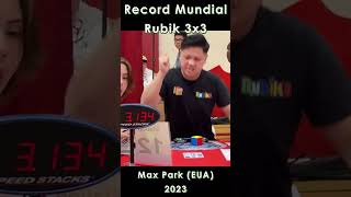 Record Mundial Cubo Rubik 3x3 2023 [upl. by Aselehc]