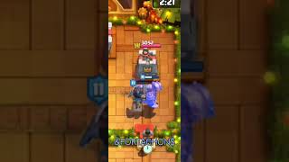 Duende Maquina y MontaCarneros  Principe Oscuro en Clash Royale short shorts clashroyale [upl. by Adehsar]