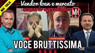 🚨BRUTTISSIMA VOCE😱SCENARIO APOCALITTICO⚠️RISCHIO VENDOR LOAN MERCATO🔔PROBLEMA SPONSOR Milan Hello [upl. by Aimac]