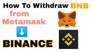 PAANO MAG TRANSFER NG BNB FUNDS FROM METAMASK WALLET TO BINANCE [upl. by Howlend]