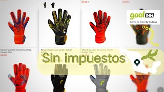 Guantes Reusch BARATOS Y SIN IMPUESTOS en GoalINN [upl. by Luaped79]