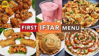 Iftar Recipes Try Something Easy for First Iftar❗️Ramadan Iftar Menu By Aqsas Cuisine Chaat Karahi [upl. by Nitsuga]