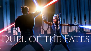 Ahsoka vs Maul with Duel Of The Fates Fan Edit [upl. by Anitsua]