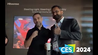 Could LightSteering Be The Best New Technology For Projectors CES 2024 Hisense  Barco [upl. by Lecrad207]