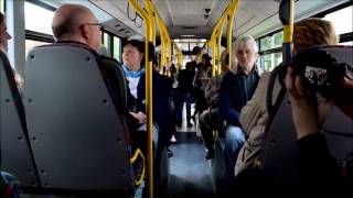 HD Onboard Londons first preserved Bendy Bus  MAL15 BX02YYZ  Route 401 [upl. by Oballa]