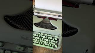 1960s Hermes 3000 Typewriter ASMR [upl. by Aima]