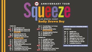 Squeeze 50th Anniversary Tour 2024 [upl. by Jen406]