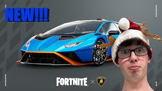 ITS HERE Lamborghini in Fortnite [upl. by Rollins320]