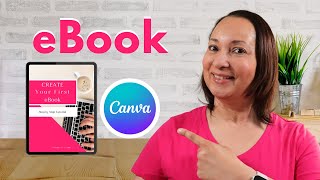 How to Create an eBook in Canva Step by Step Tutorial [upl. by Kenwood578]