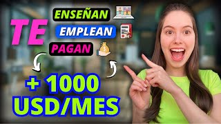 💸Sin Experiencia 1000mes 👉Gana dinero en internet Trabaja en línea con 👉HABILIDAD super demandada [upl. by Oliric]