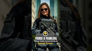 Fierce amp Fearless Women in Special Forces Around the World fiercefemales military femalewarrior [upl. by Siryt]