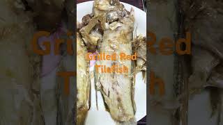 Grilled Red Tilefish ปลาไทล์ฟิชแดงย่าง [upl. by Thecla]