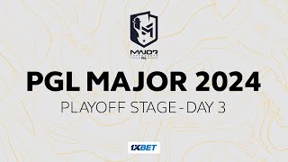 PGL CS2 Major Copenhagen 2024  Playoffs  Day 3  MN [upl. by Ronym]