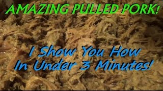 How To Make Mouth Watering Slow Cooked Pulled Pork Super Easy [upl. by Muldon844]