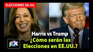 🚨🇺🇸 ¿Cuál es el Escenario Actual previo a las Elecciones de EEUU 2024 [upl. by Galateah806]