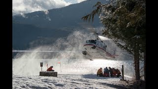 Silvertip Lodge HeliSkiing [upl. by Nertie]