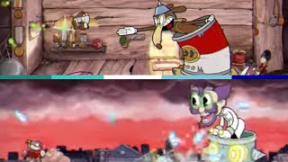 Cuphead Murine Corps  Junkyard Jive With Lyrics Mashup Werner Werman x DrKahls Robot [upl. by Mairem150]