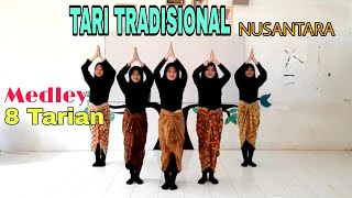 TARI TRADISIONAL MEDLEY NUSANTARA [upl. by Vizzone165]