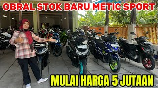 OBRAL STOK BARU METIC SPORT MULAI HARGA 5 JUTAAN [upl. by Atul975]