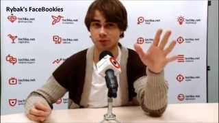 Alexander Rybak Webconference at Emotiontochkanet Ukraine 241012 [upl. by Laet]