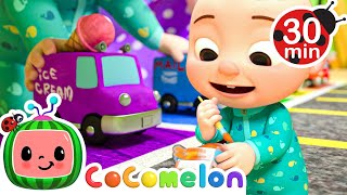 Learn Colors With Cars  COCOMELON  Moonbug Kids  Art for Kids 🖌️ [upl. by Hanonew]