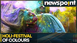 Holi Celebrations 2024 How the festival of colours is celebrated across India  Newspoint [upl. by Norad941]