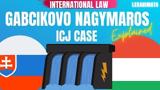 ICJ disputes Gabcikovo Nagymaros Hungary Slovakia International Law International Court of Justice [upl. by Anem]