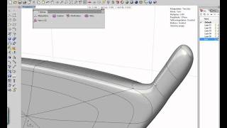 Modeling a Golf Club with TSplines for Rhino [upl. by Suiremed]