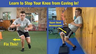 1 Quad Exercise to Fix Knee Pain  Keep Knees from Caving In Valgus Knee [upl. by Myer]