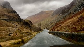 Driving down the famous Honister Pass [upl. by Noreht]