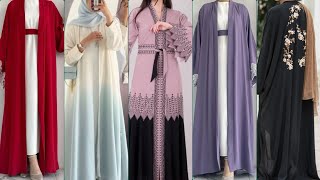 Latest Abaya Designs most beautiful colours and styles Ideas 2024 [upl. by Anelaf807]