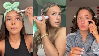 GRWM FOR PROM TikTok Compilation💗💟🎀 [upl. by Egrog322]