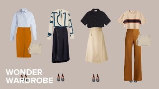 The casual office dress code 30 outfits for every occasion  Capsule Wardrobe for Work Series [upl. by Gora]