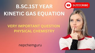 bsc1styearkineticgasequationkineticenergyofgasmoleculesphysicalchemistry [upl. by Radmen]