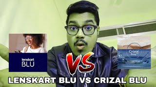 Lenskart Blu vs crizal blue cut lens  Which is better lenskart Blu or crizal lenses  Lenskart blu [upl. by Lledualc]