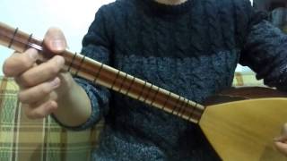 Bahtiyar  Ahmet KAYA   Solfej  Nota  Bağlama [upl. by Ursuline]