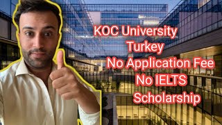 Fully Funded Scholarship KCO University Turkey  Free Education in Turkey  How to get Scholarship [upl. by Akiras]