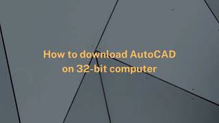 How to Download AutoCAD 32bit Version  Student Version [upl. by Enileoj]