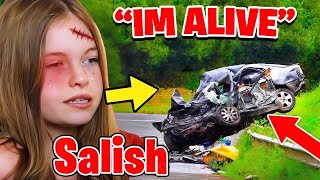 Salish Matter ALMOST DIED in Car Crash Jordan Matter SAD [upl. by Tamar849]