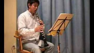 Bach Cello Suite No2 Prelude on Clarinet [upl. by Samuel]